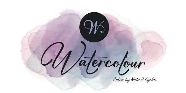 Watercolour Salon Signage